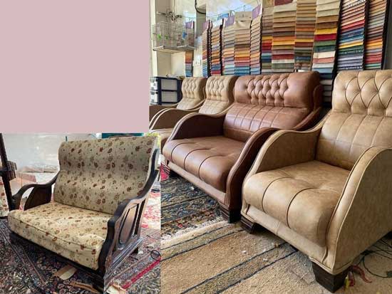 تعمیر مبل چوبی قدیمی اصفهان